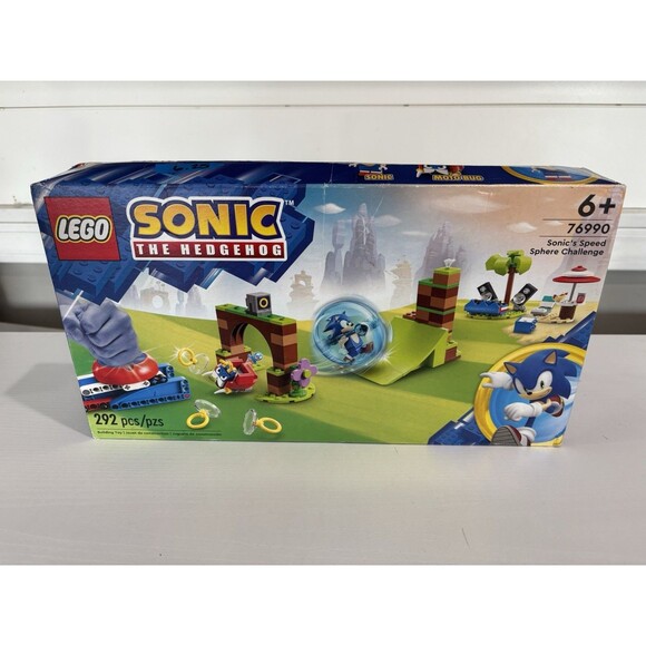 LEGO 76990 - Sonic The Hedgehog: Sonic’s Speed Sphere Challenge - Brand New!